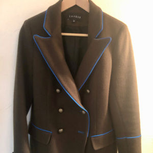 Laveer Olive Green Double Breasted Jacket size 6